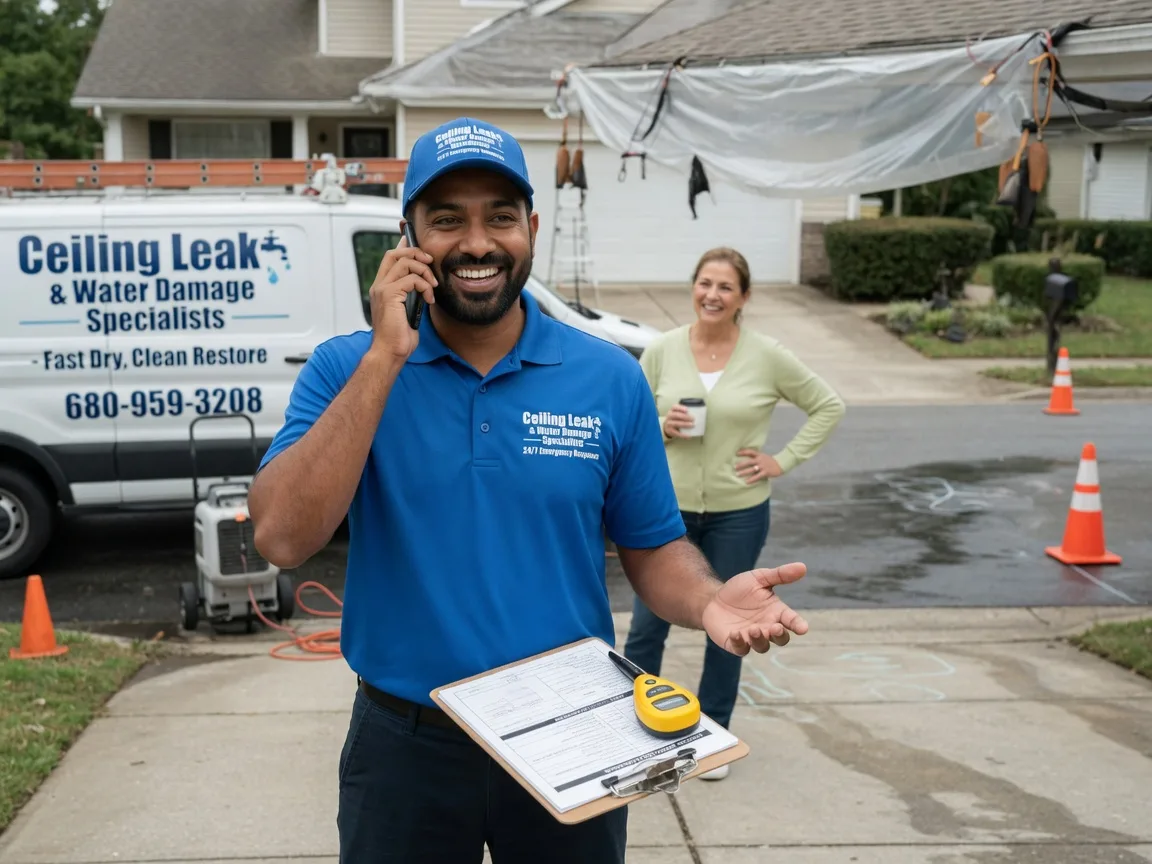 Ceiling Leak Cleanup Anton Chico, NM FAQs
